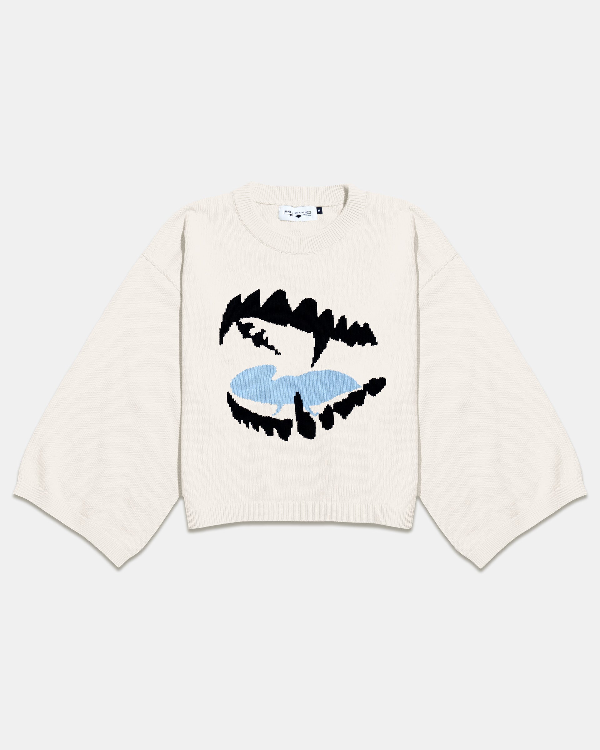 Cream-Fangs-Knit-Front