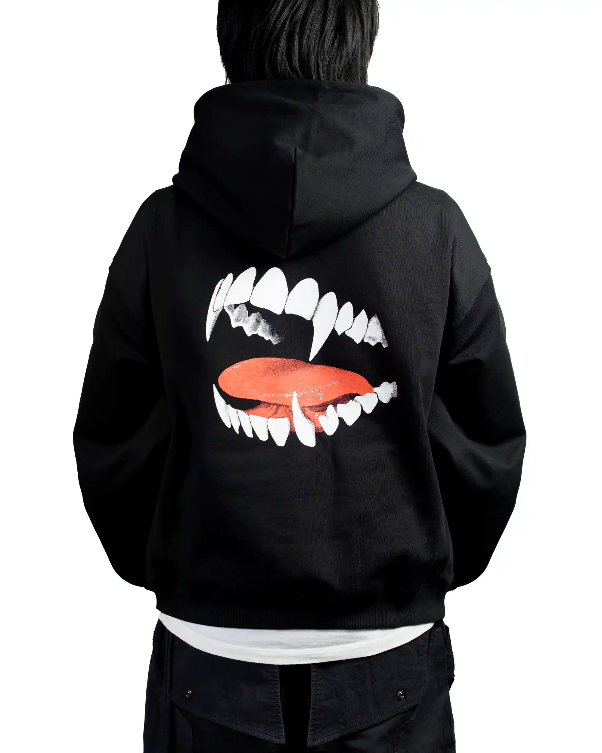 Fangs III Hoodie | Black