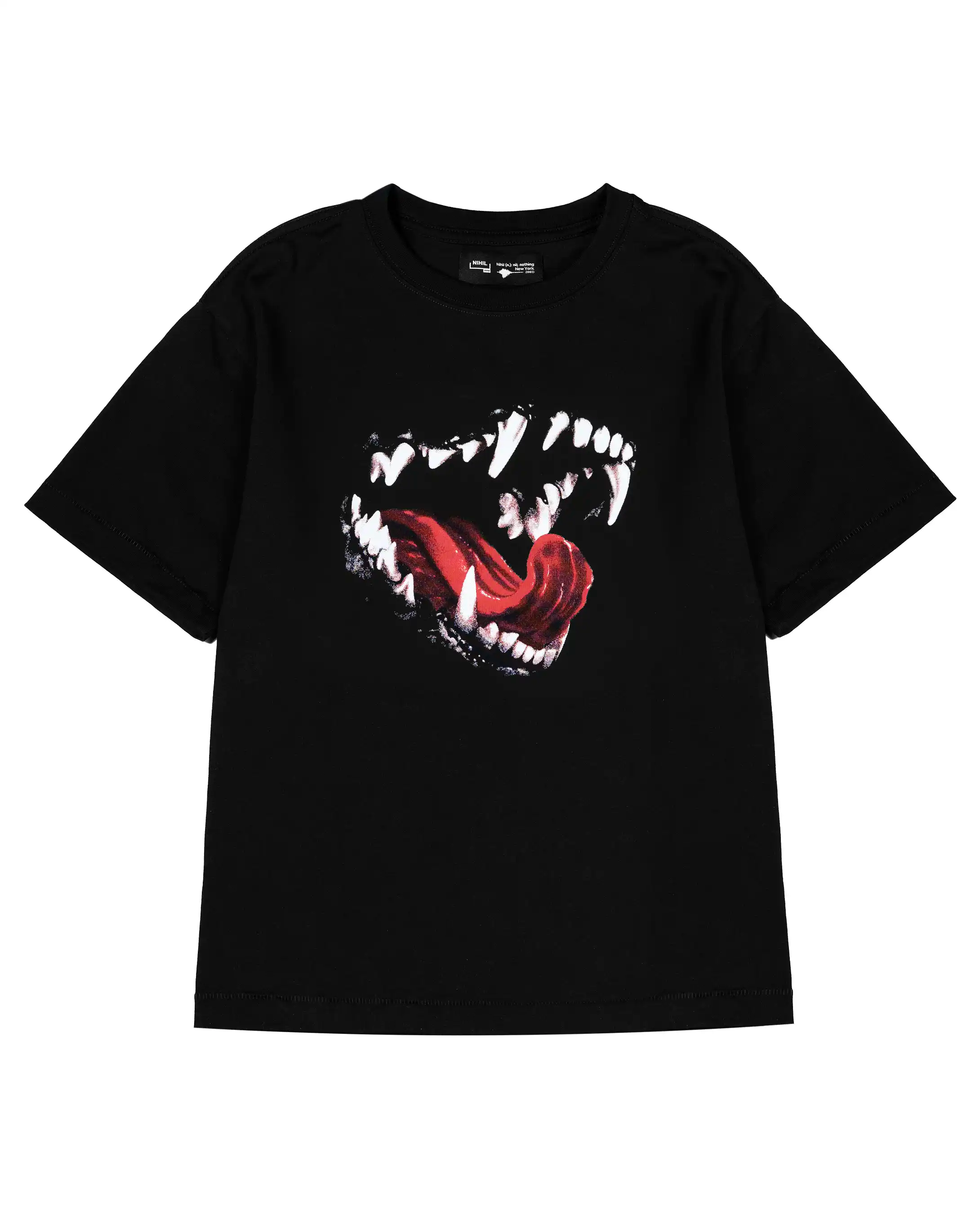 Fangs I T-Shirt | Black