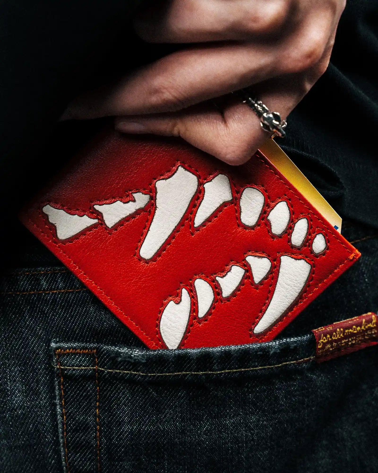 Hound Cardholder | Red